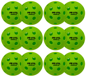 Pickleball United Indoor Pickleball Balls - 12 Pack