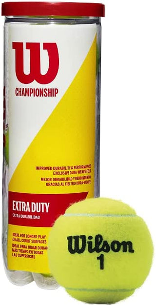 Wilson Championship Extra Duty Tennis Balls - 24 Tubes (72 Balls)