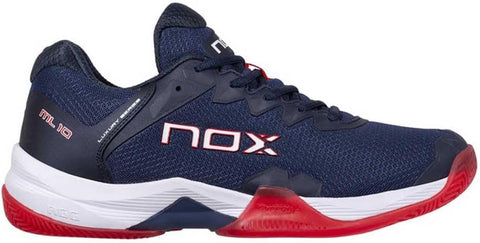 NOX ML10 Hexa Mens All Court Padel Shoes - Blue/Red