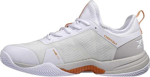 NOX Lux Nerbo Mens All Court Shoes - White/Coral Gold