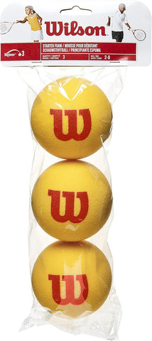 Wilson Starter Tour Foam Tennis Balls - 3 Pack