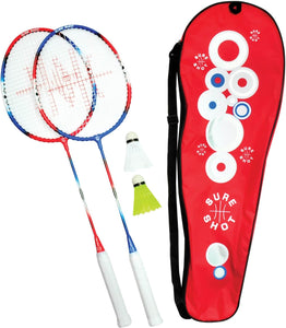 Sure Shot 2 Player Badminton Set Includes Carry bag and Shuttles