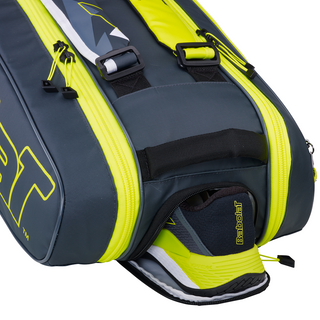 Babolat Pure Aero 6 Tennis Racket Bag - Grey/Yellow