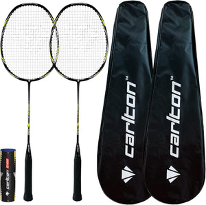 Carlton Nanoblade Pro 2 Player Badminton Set Includes 6 Shuttles