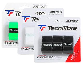 Tecnifibre Contact Pro Tacky Overgrip - Pack of 3