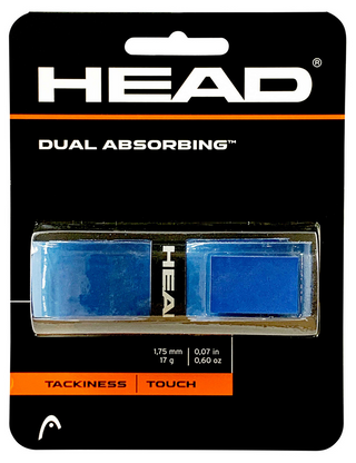 HEAD Dual Absorbing Replacement Grip Tape - 1 Grip Pack