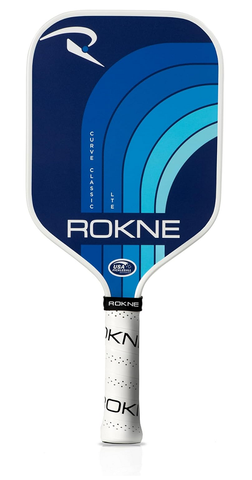 Rokne Curve Classic LTE Pickleball Paddle - Royal Blue