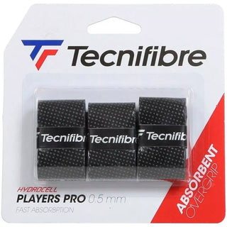 Tecnifibre Players Pro Absorbent Overgrip - Pack of 3