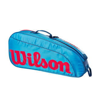 Wilson Junior 3 Racket Tennis Bag - Blue/Red