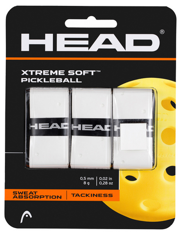 HEAD Xtreme Soft Pickleball Overgrip - Pack of 3 Grips