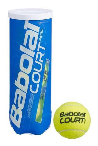 Babaolat Court Padel Balls - 1 Tube (3 Balls)