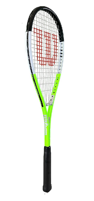 Wilson Deluxe XP Squash Racket Twin Set with Wilson Protective Cover & 3 Squash Balls