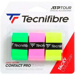 Tecnifibre Contact Pro Tacky Overgrip - Pack of 3