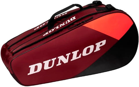 Dunlop CX Club 6 Tennis Racket Bag - Red