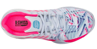 K-Swiss Express Light 3 Womens Padel Shoes - White/Neon Pink