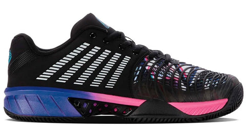 K-Swiss Express Light 3 Mens Padel Shoes - Black/Neon Pink