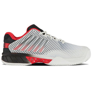 K-Swiss Hypercourt Express 2 HB Mens Tennis Shoes - White/Black/Red