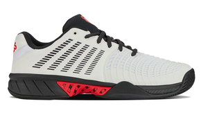 K-Swiss Express Light 3 Mens Tennis Shoes - White/Black/Red