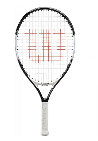 Wilson Federer 23 " Junior Black/White Tennis Racket