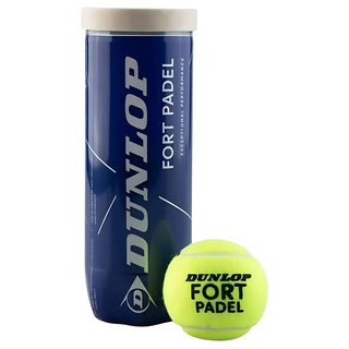 Dunlop Fort Padel Balls - 3 Ball Tube