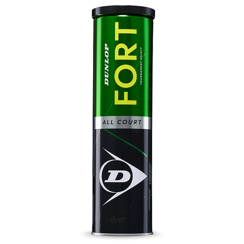 Dunlop Fort All Court Tennis Balls - 4 Ball Can