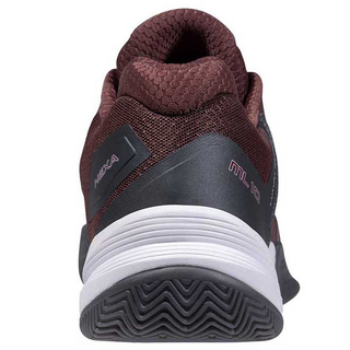 NOX ML10 Hexa Mens All Court Padel Shoes - Burgundy/Charcoal