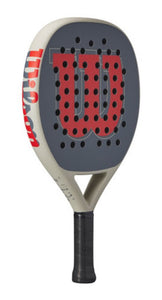 Wilson Pace V1 Padel Racket - Red - 2024