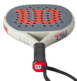 Wilson Pace V1 Padel Racket - Red - 2024