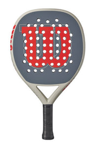 Wilson Pace V1 Padel Racket - Red - 2024