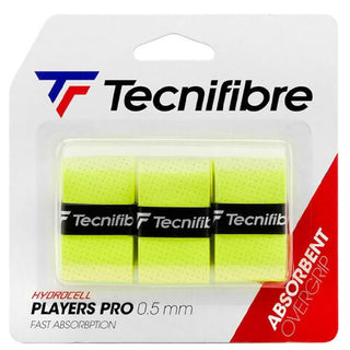 Tecnifibre Players Pro Absorbent Overgrip - Pack of 3