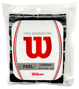 Wilson Pro Sensation Tennis Overgrip - 12 Pack