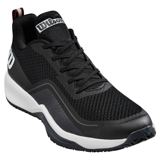 Wilson Rush Pro Lite Tennis Shoe - Black/Ebony/White