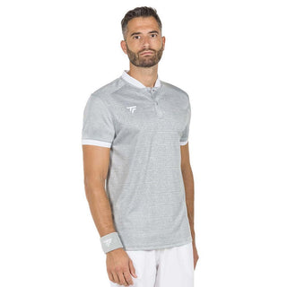 Tecnifibre Men's Team Mesh Polo - Silver