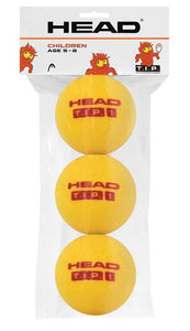 Head TIP Starter Foam Tennis Balls - 3 Pack