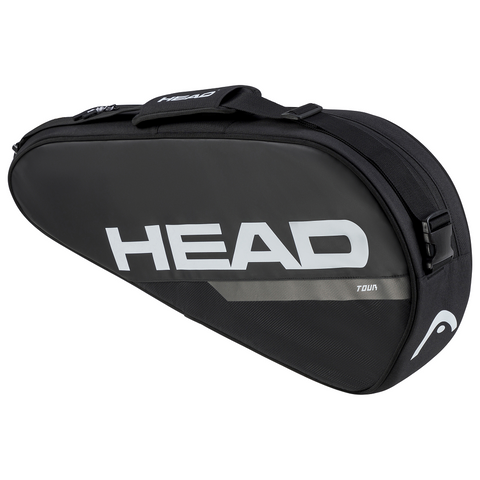 HEAD Tour 3 Tennis Racket Bag - Black/White