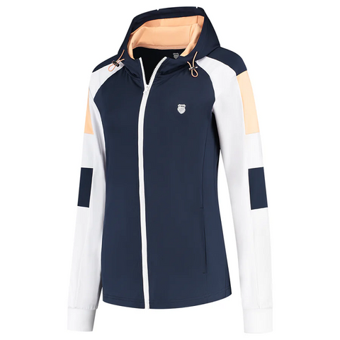 K-Swiss Tac Hypercourt Tracksuit Jacket - Navy/Peach