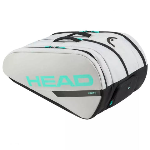 HEAD Tour L Padel Bag - Grey/Teal