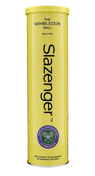 Slazenger Wimbledon Tennis Balls - 4 Ball Can