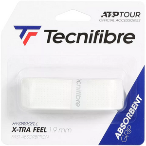 Tecnifibre Hydrocell X-Tra Feel Replacement Grip - White