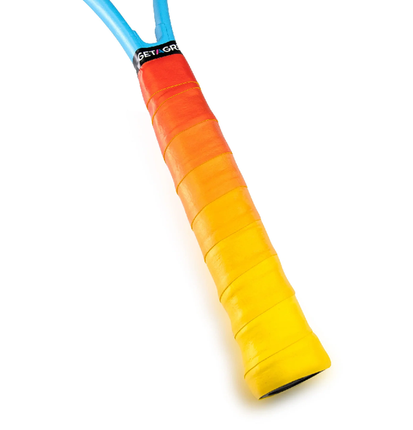 Senston Tennis Racket Grip Anti Slip Perforated Super Absorbent Badminton  Racquet Overgrip Tape, Multicolour 5 Pack